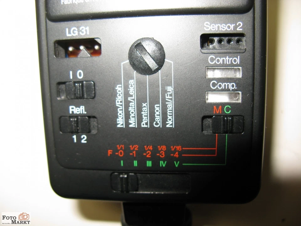 Blitzgerät Regula Variant 740-2 MFD für Leica, Canon, Nikon, Pentax, Minolta - Bild 4 von 4