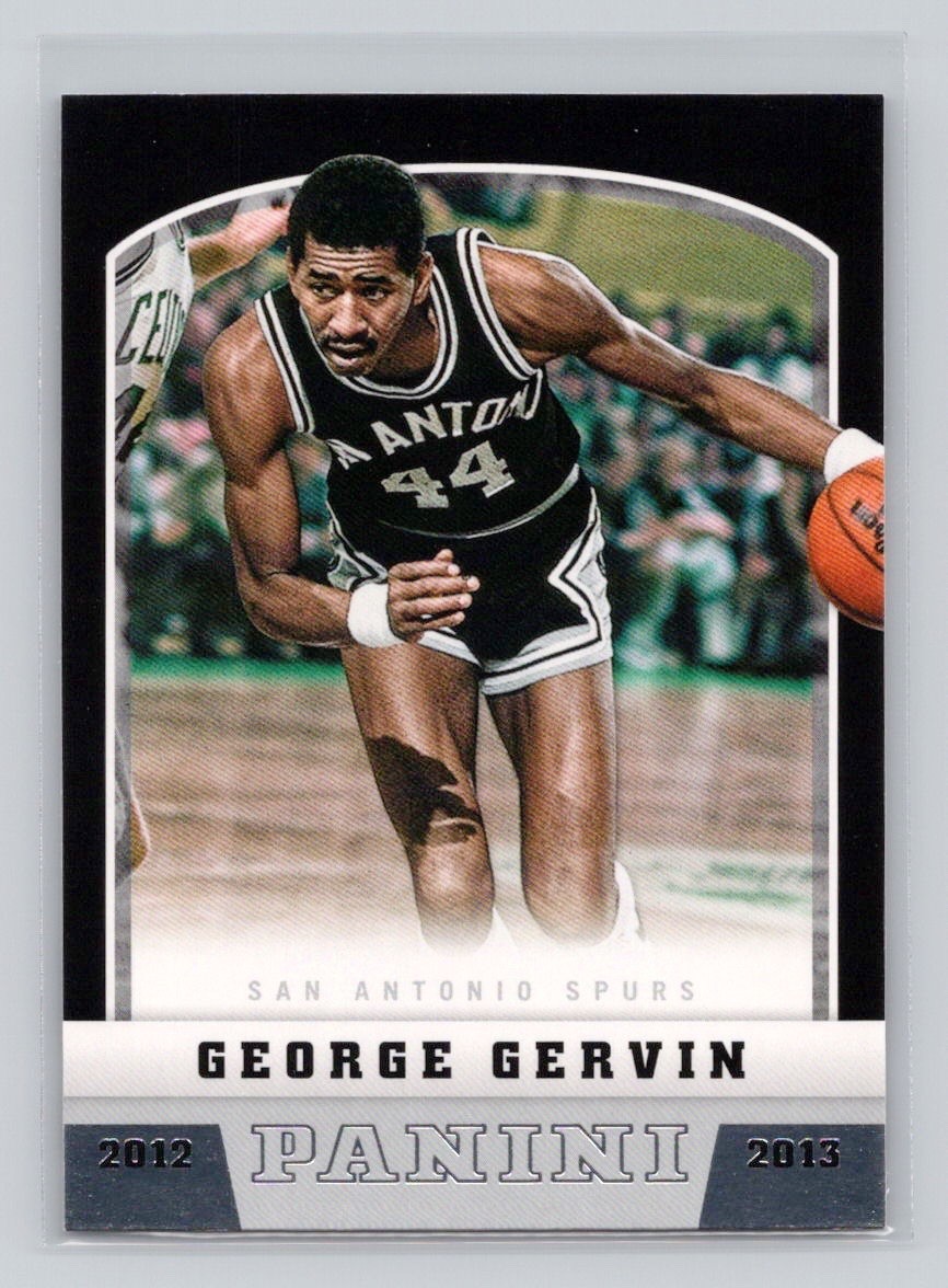 George Gervin 2012-13 Panini Basketball #185 San Antonio Spurs