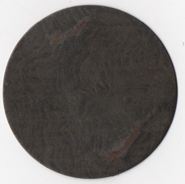 1953 RARE TRADING CARD TIN METAL DISC ARCHIE MOORE BOXING - Image 2 of 2