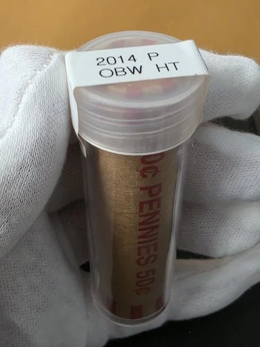 2014 P OBW HT Uncirculated Penny Roll 50 Coins