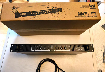 Palmer MACHT 402 19'' Stereo-Endstufe für Gitarre