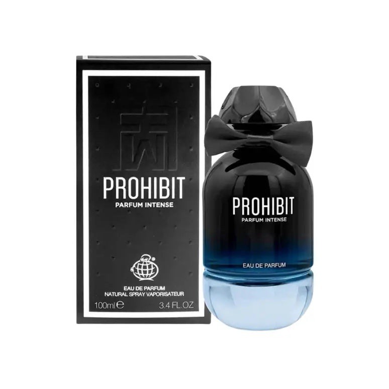 Prohibit Parfum Intense Fragrance World, eau de parfum 100ml pour femme audacieuse