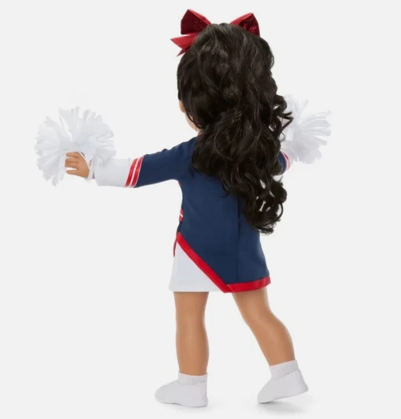 American Girl NEW ENGLAND PATRIOTS Cheer Uniform NFL Fan Gear   --  NO DOLL
