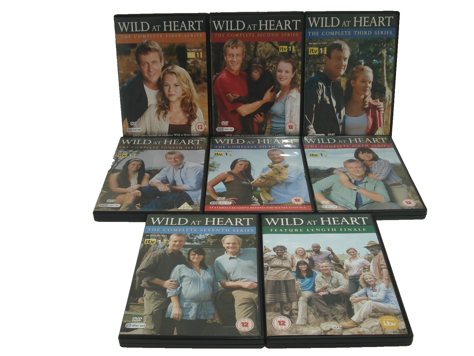 Wild At Heart The Complete Series 1-7 + Finale DVD Boxset - ITV - VGC