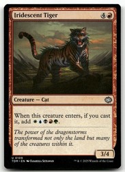 Iridescent Tiger 109 Tarkir: Dragonstorm Uncommon