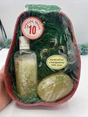 New Vintage Vitabath Naturals Luscious Pear~ Shower Gel,Bar Soap,Bath Drops 4.oz