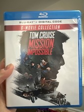 Mission: Impossible: 6-Movie Collection Blue Ray - NEW