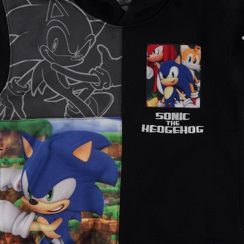 Boys Sonic The Hedgehog Pullover Hoodie- Sonic, Tails, Shadow and Knuckles... - 第 9/22 張圖片