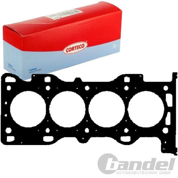 Corteco Zylinderkopfdichtung Passend FüR Ford C-MAX Fiesta Focus Galaxy-image