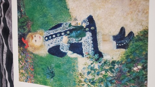 Lot of 2 Auguste Renoir Paintings- Lithographs in Cardstock - Picture 2 of 8