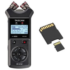 Tascam DR-07XP registratore audio registratore con scheda di memoria
