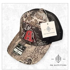 Alabama Crimson Tide 1998 Vintage Patch Logo Richardson 112 Camo Hat RTR New