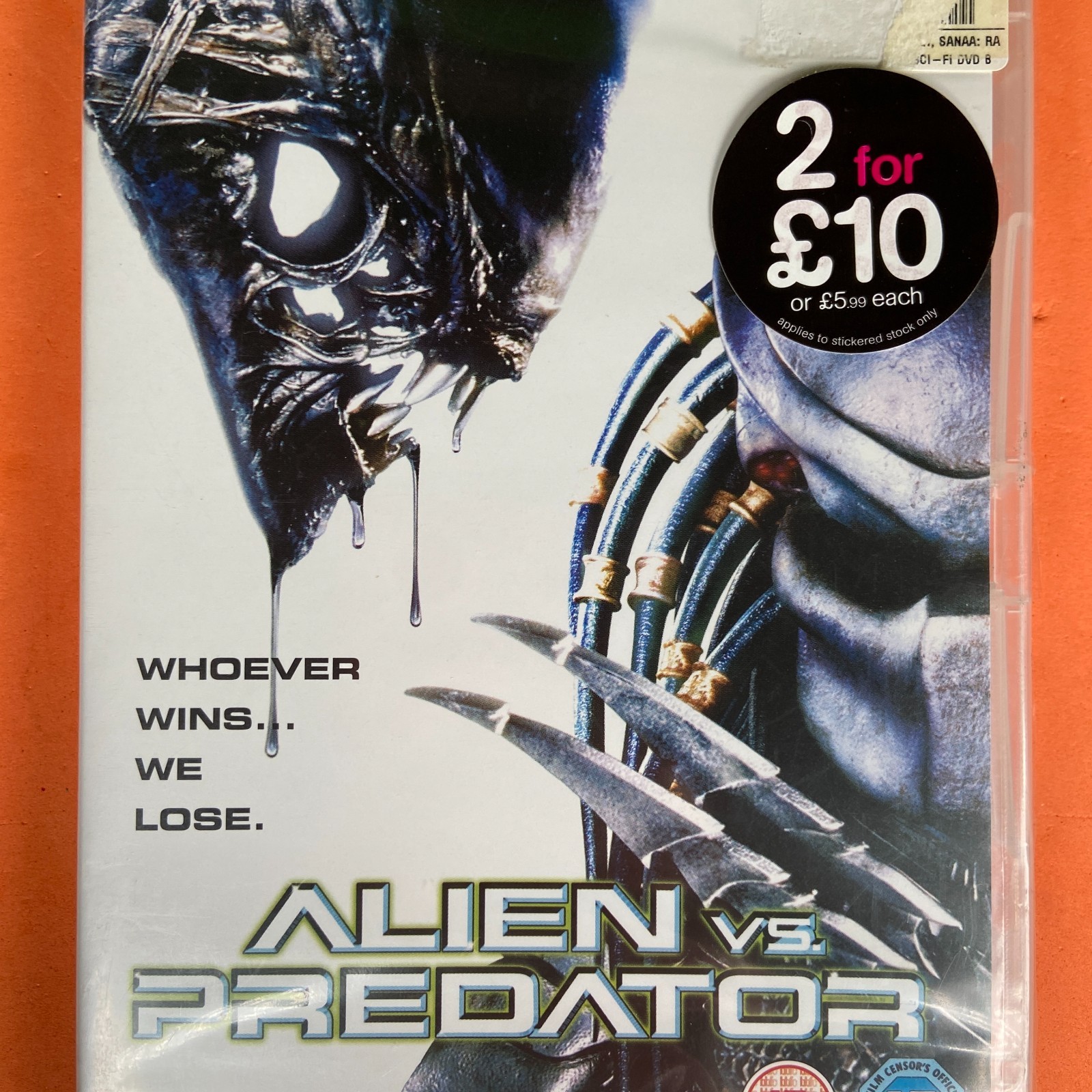 Alien Vs Predator DVD BRAND NEW & SEALED region 2 fast dispatch