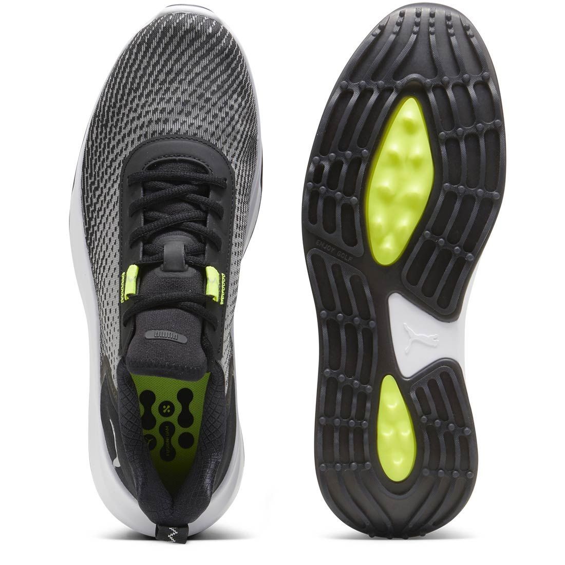 New Puma Golf Fusion Crush Sport Shoes Puma Black/Electric 8.5 Wide thumbnail 2