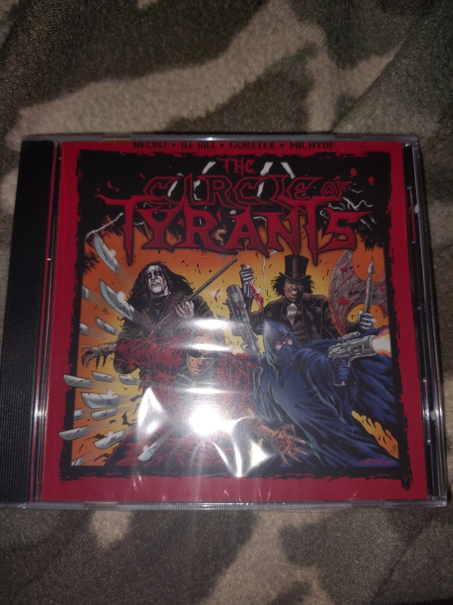 Necro Circle Of Tyrants New Cd Rare Vinnie Paz Goretex Non Phixion