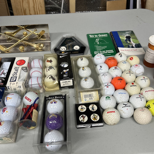 Golfing Ball And Memorabilia/Collectable Lot - Picture 3 of 13