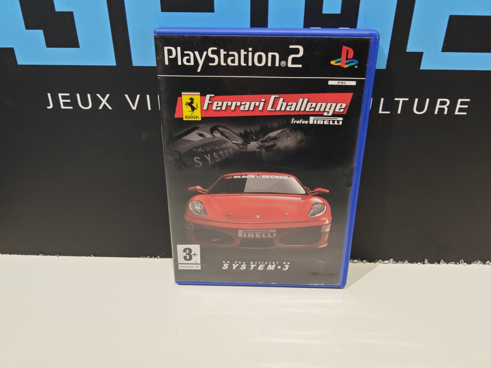 Jeu vidéo Ferrari challenge trofeo Pirelli pour PlayStation 2 PS2 Pal Fr