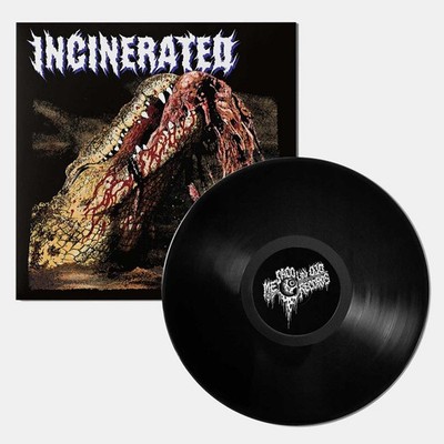INCINERATED - eaten raw LP black