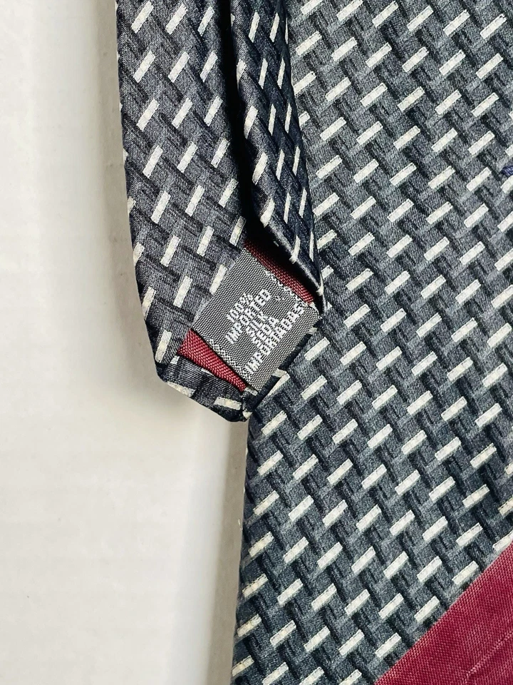 Gianfranco Ruffini Italy Men's Tie 100% Silk Necktie Foto 3 de 4