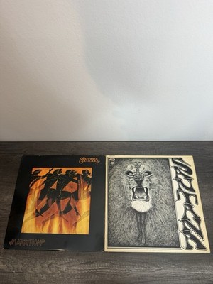Santana Vinyl LP Lot Self Titled CS9781 360 Sound + Marathon 