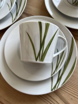 Ritzenhoff-breker Flirt Aveda Porzellan Kaffeeservice 6 Pers. 18 Teile Sehr Gut