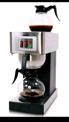 TQS Cafe12-Cup Commercial Coffee Maker Stainless Steel (New)