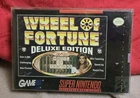 Wheel of Fortune Deluxe Edition Super Nintendo SNES BRAND NEW Factory Sealed