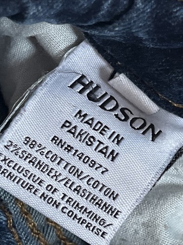 Hudson Boys Straight Jeans Blue Size 5 Adjustable Waist - Picture 7 of 7