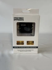 Analog To Digital Audio Converter - Coaxial/Toslink Digital Audio To Analog L/R