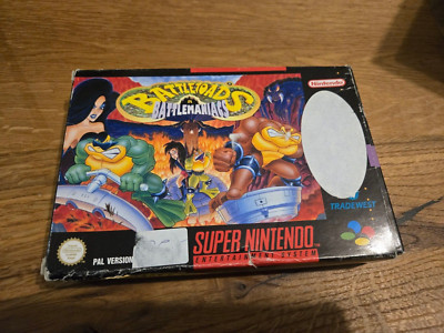 Super Nintendo Battletoads in Battlemaniacs mit OVP + Anleitung SNES Spiel CIB