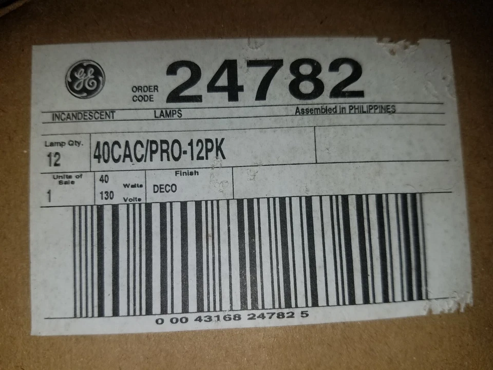 GE Decorative Light Bulbs,  (12 Pack) - Image 2 of 4