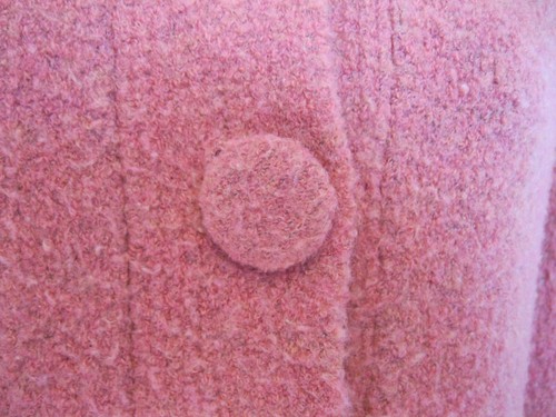 BCBG Boulce PINK Cardigan Jacket Size S 2 4 Sweater Big Buttons Max Azria Knit - Bild 3 von 8