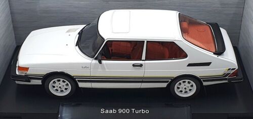 Model Car Group 1/18 Scale Diecast MCG18339 - Saab 900 Turbo - White - Picture 4 of 5