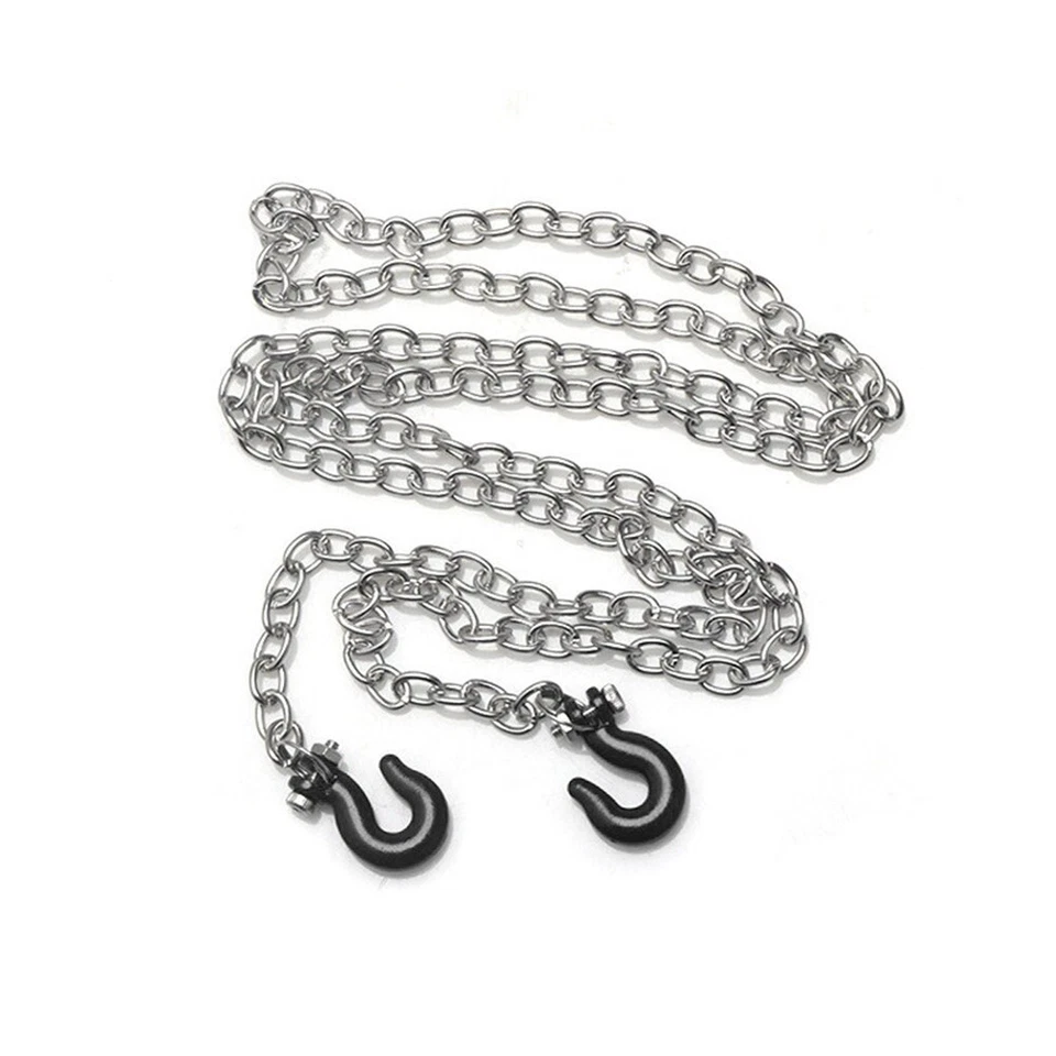 Geringes Gewicht Abschleppkette Haken Kette Kletterauto RC Rock Crawler - Bild 2 von 4