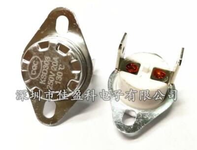 1PC KSD303 130  Automatic Reset Temperature Control Schalter Anti-dry Burn