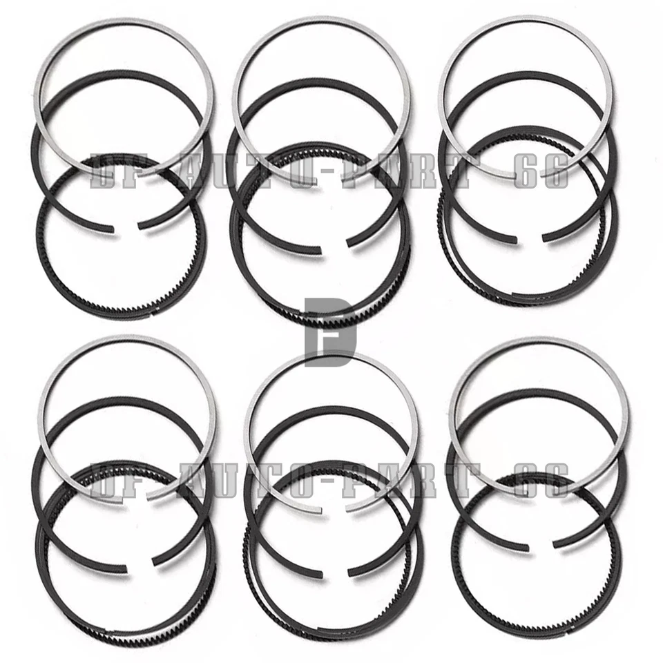 Juego de 6 anillos de pistón Mahle para Porsche 911 Carrera S Turbo 991 997 MA1 MDA 3,8 L Foto 4 de 4