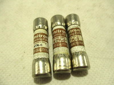 Bussmann Ktk-R-5 Cilindrico 5A Fusibile Di Sicurezza &ndash; Fusibile Di Sicurezza (38,1 Mm, 1,03 Cm