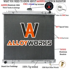 Aluminum Radiator For 2005-2018 Nissan Pathfinder Frontier Xterra 5.6L 4.0L V6