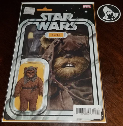 Star Wars (2020) #18 Action Figure Variant cover - Romba, Marvel comic