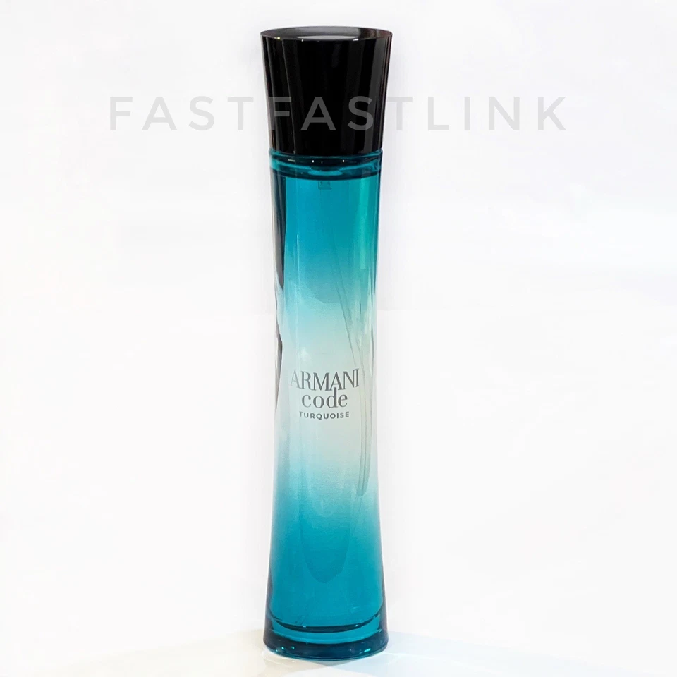 ARMANI CODE TURQUOISE BY GIORGIO ARMANI 75ml EAU FRAICHE WOMEN…MADE IN FRANCE - image 2 of 4