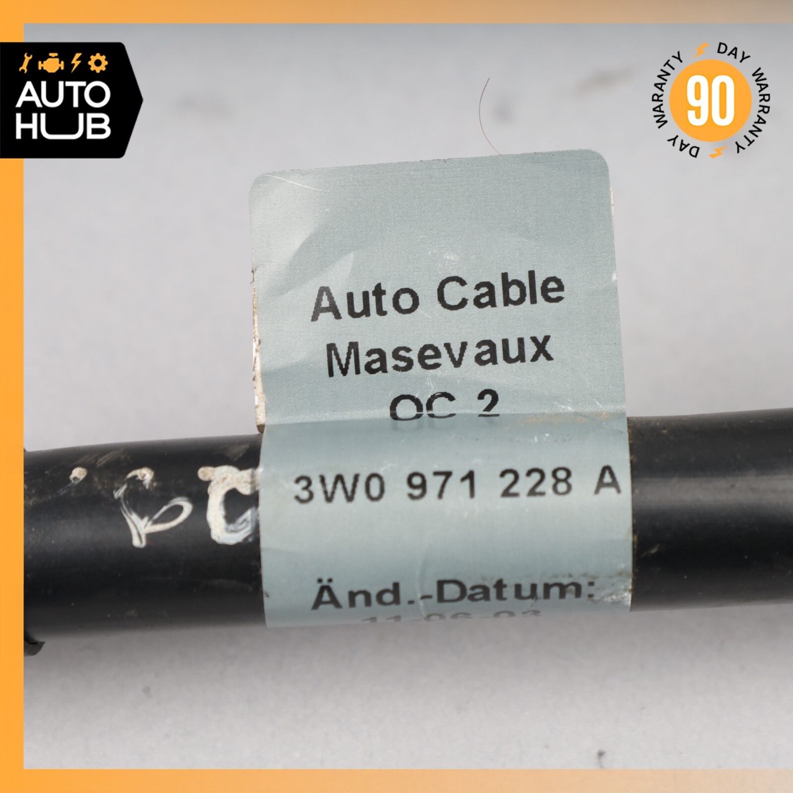 04-08 Bentley Continental GT Positive Battery Cable Harness OEM