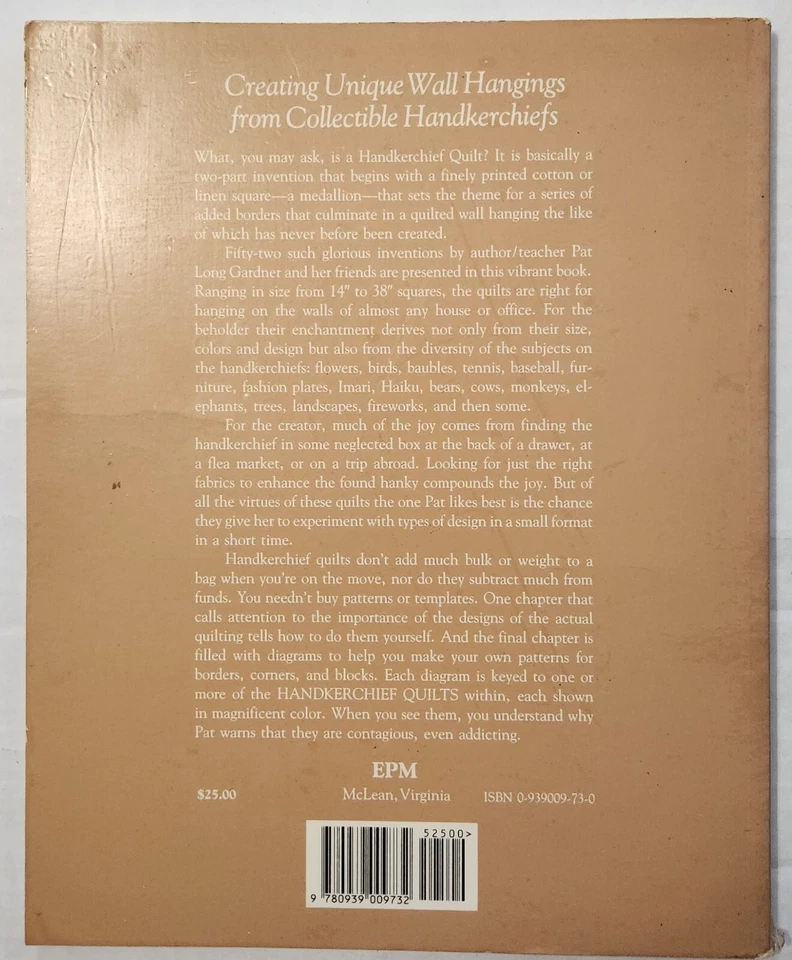 Handkerchief Quilts Creating Unique Wall Hangings from Collectible Handkerchiefs - Image 2 of 4