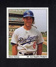 #10 STEVE GARVEY, Dodgers & 10X All-Star~1975 SSPC Puzzle Back 3.5"x 4.25"card A
