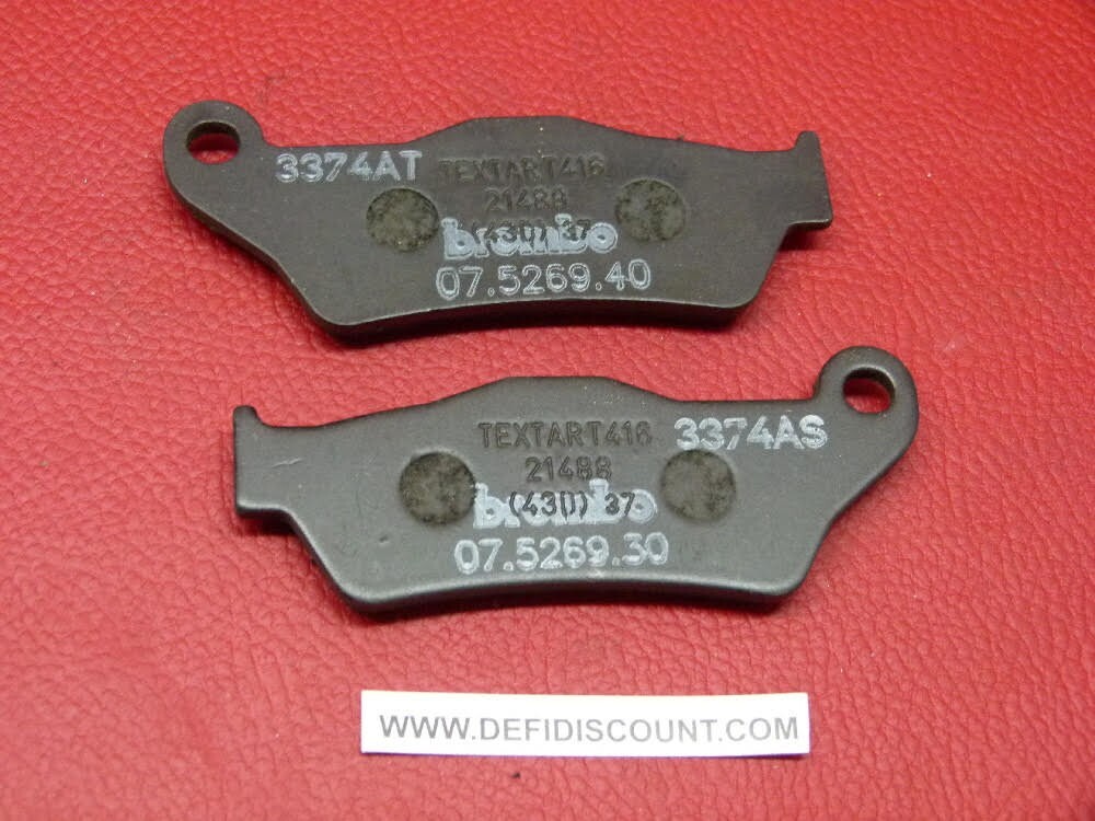 Plaquettes de frein arrière trial Gas Gas Brembo 07.5269.40 garniture organique moto