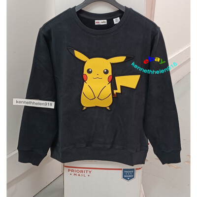 Pokemon Authentic Hoodie Levis LEVIS X POKEMON UNISEX CREWNECK