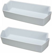 WP2187172 Refrigerator Door Bin Replacement Whirlpool/Kenmore WHITE 2 Pack