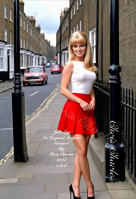 JULIE EGE von Chris Charles Original KUNSTDRUCK UHD A3