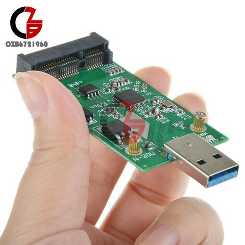 mSATA SSD to USB 3.0 External Converter Data Adapter Hard Disk Case Box - 第 9/20 張圖片