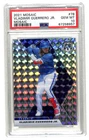 2021 Panini Mosaic #78 Vladimir Guerrero Jr SILVER mosaic card PSA 10 Blue Jays