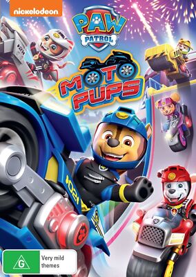 Paw Patrol Moto Pups DVD NEW 9317731170539